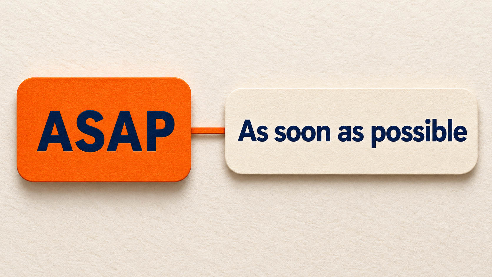 ASAP — расшифровка, произношение и употребление