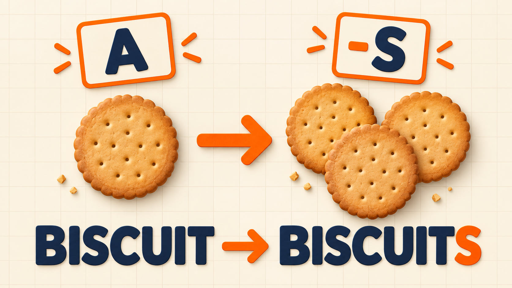 Biscuit — исчисляемое или неисчисляемое слово