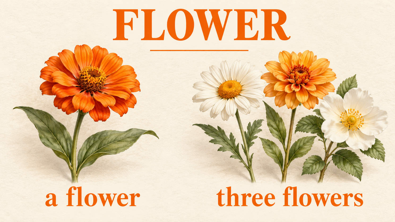 Flower исчисляемое или неисчисляемое: правило и примеры