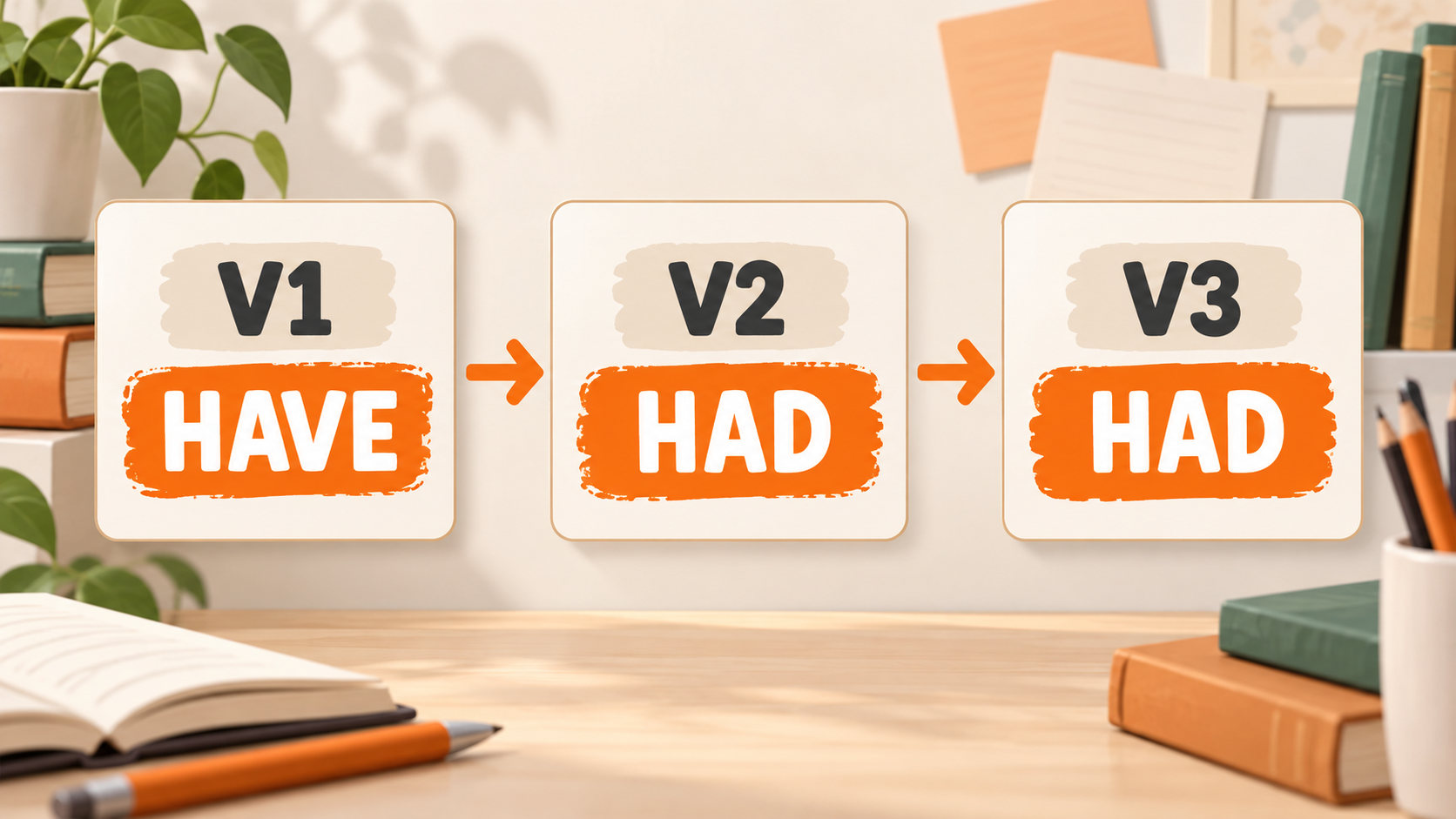 Have — 3 формы глагола: have, had, had, правила и примеры