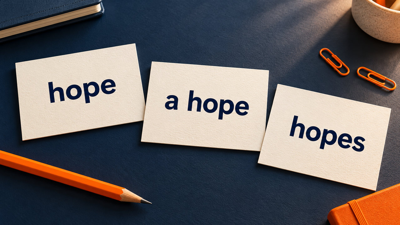 Hope исчисляемое или неисчисляемое: когда писать hope и hopes