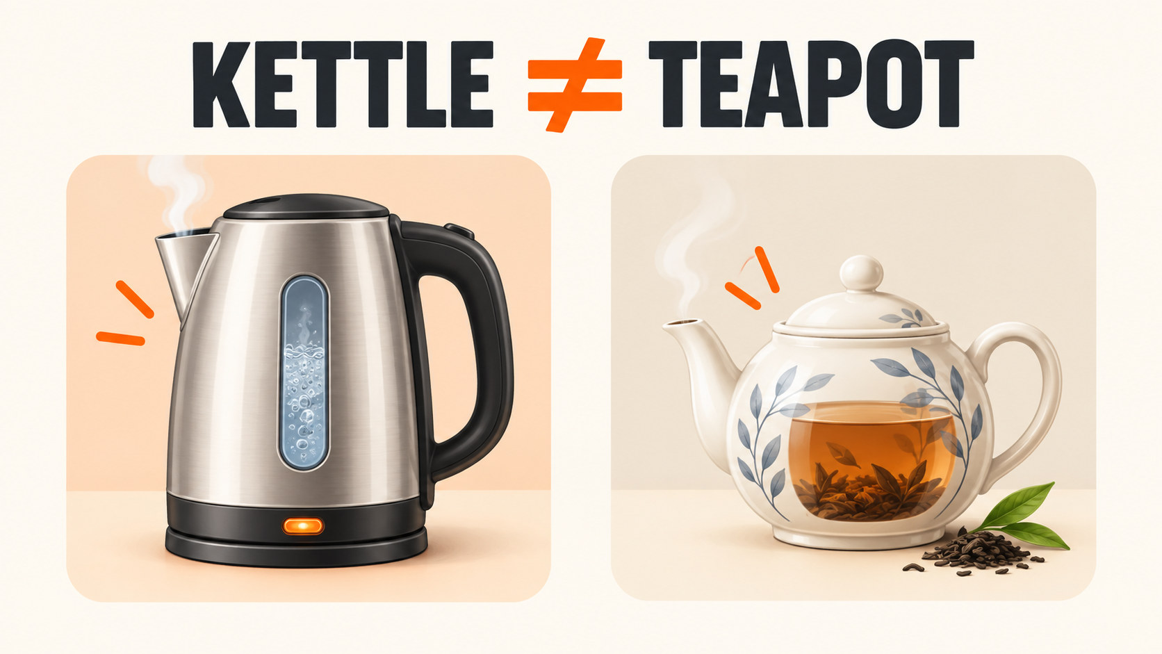 Kettle и teapot: разница, правила употребления и примеры