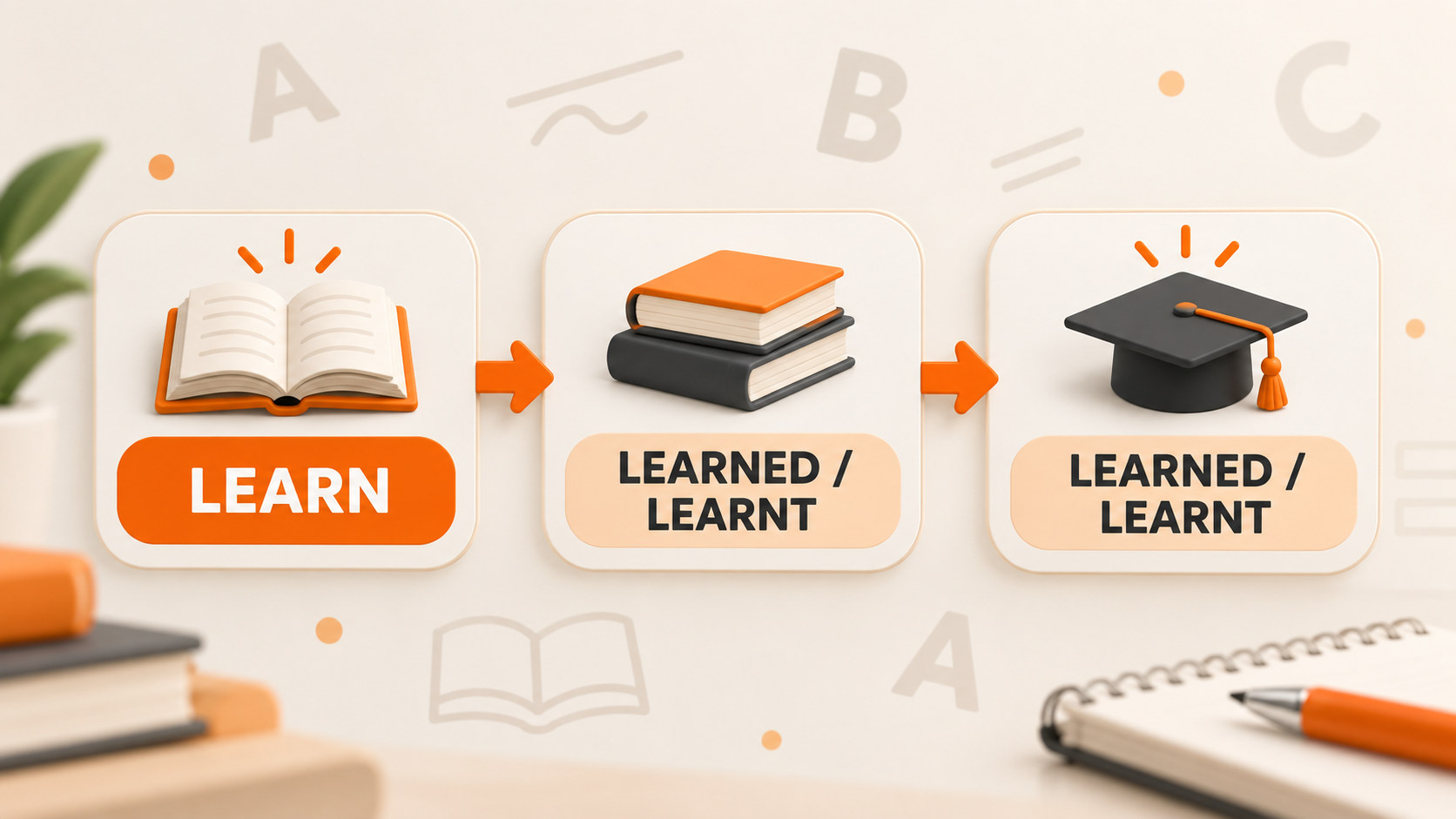 Learn — три формы, learned или learnt и примеры