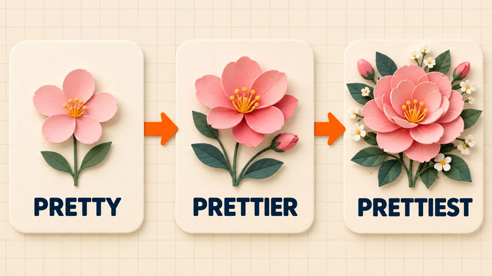 Pretty — степени сравнения и примеры