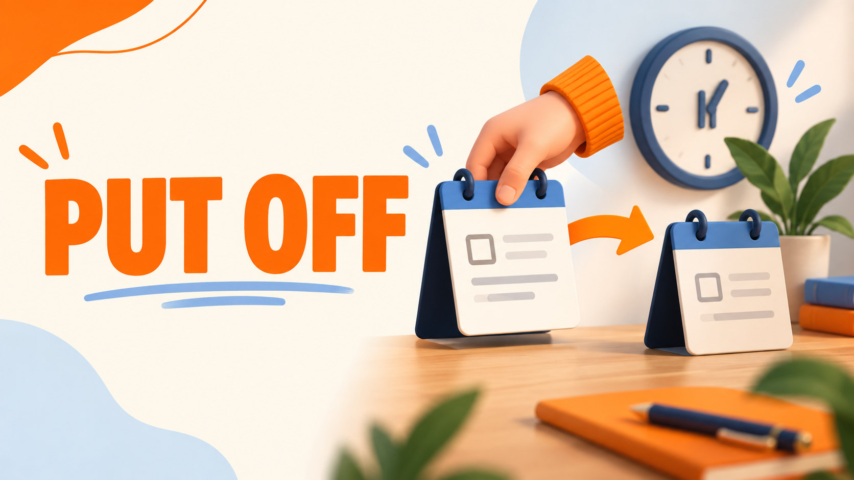 Put off — перевод, значения и примеры фразового глагола