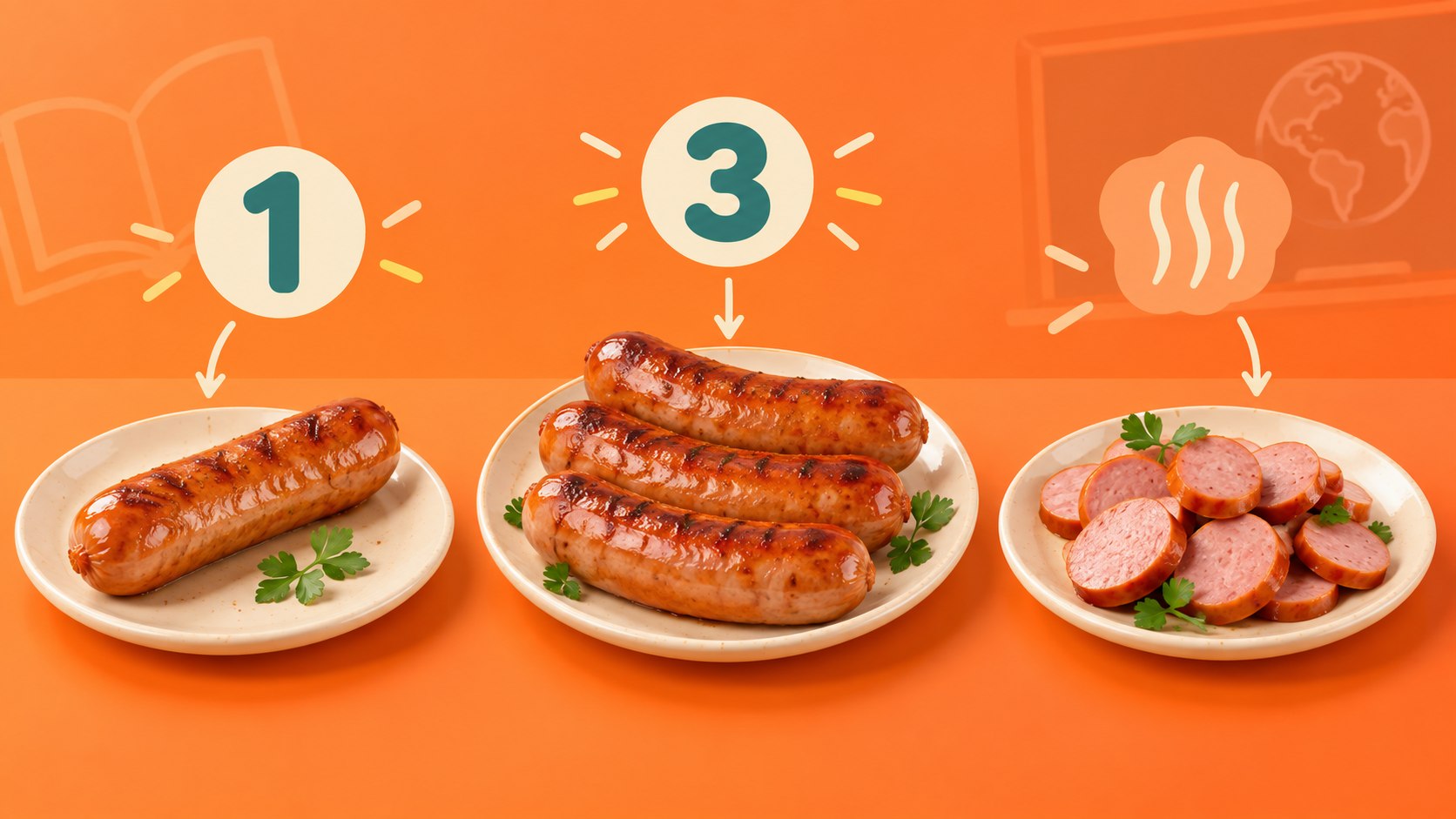 Sausage — исчисляемое или неисчисляемое в английском языке