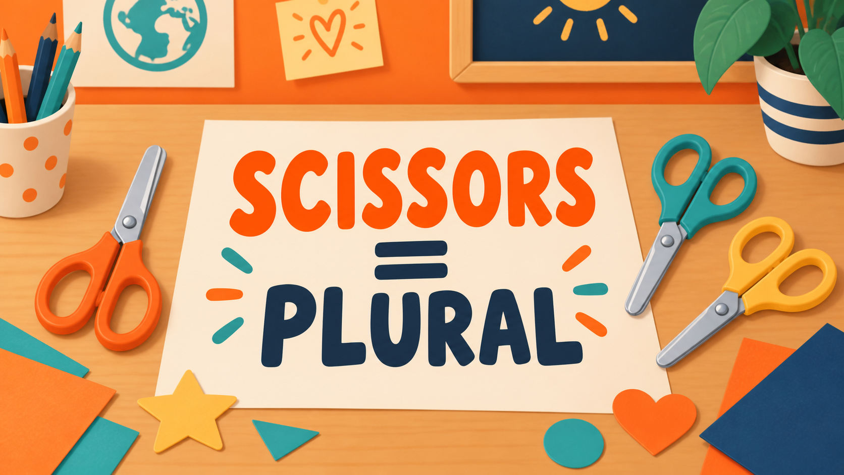 Scissors — исчисляемое или неисчисляемое: правило