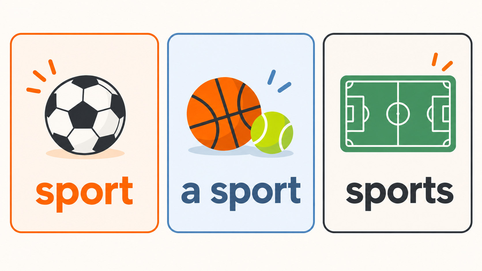Sport или sports: как выбрать форму в английском
